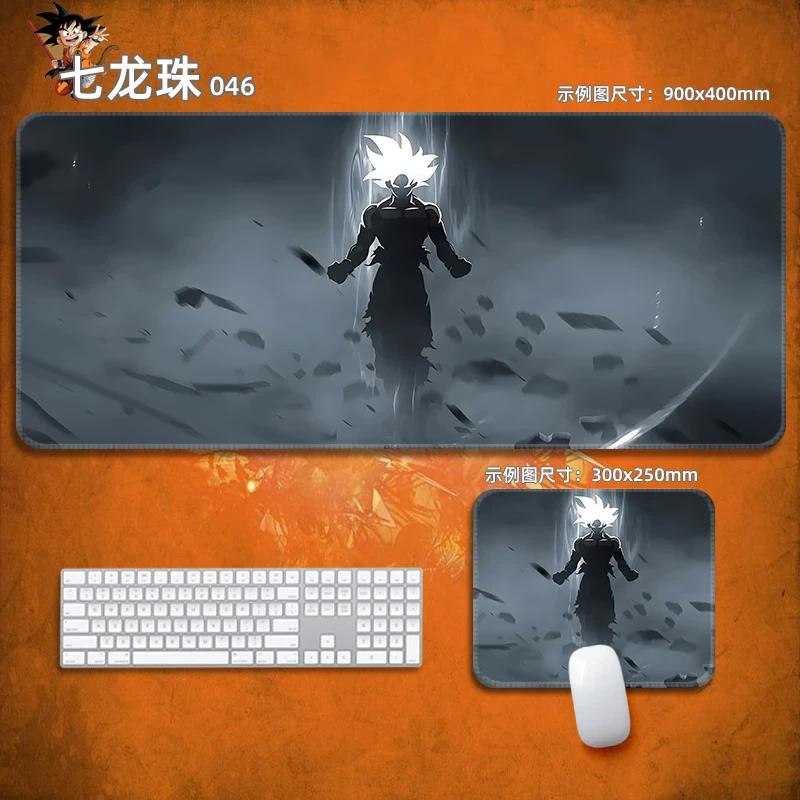 Аниме Коврик для мыши Dragon Ball Кожаный коврик для мыши Устойчивый Маленькие мальчики Защита запястья Коврик для клавиатуры Настольный коврик Анимация Сон Гоку Декоративная скатерть