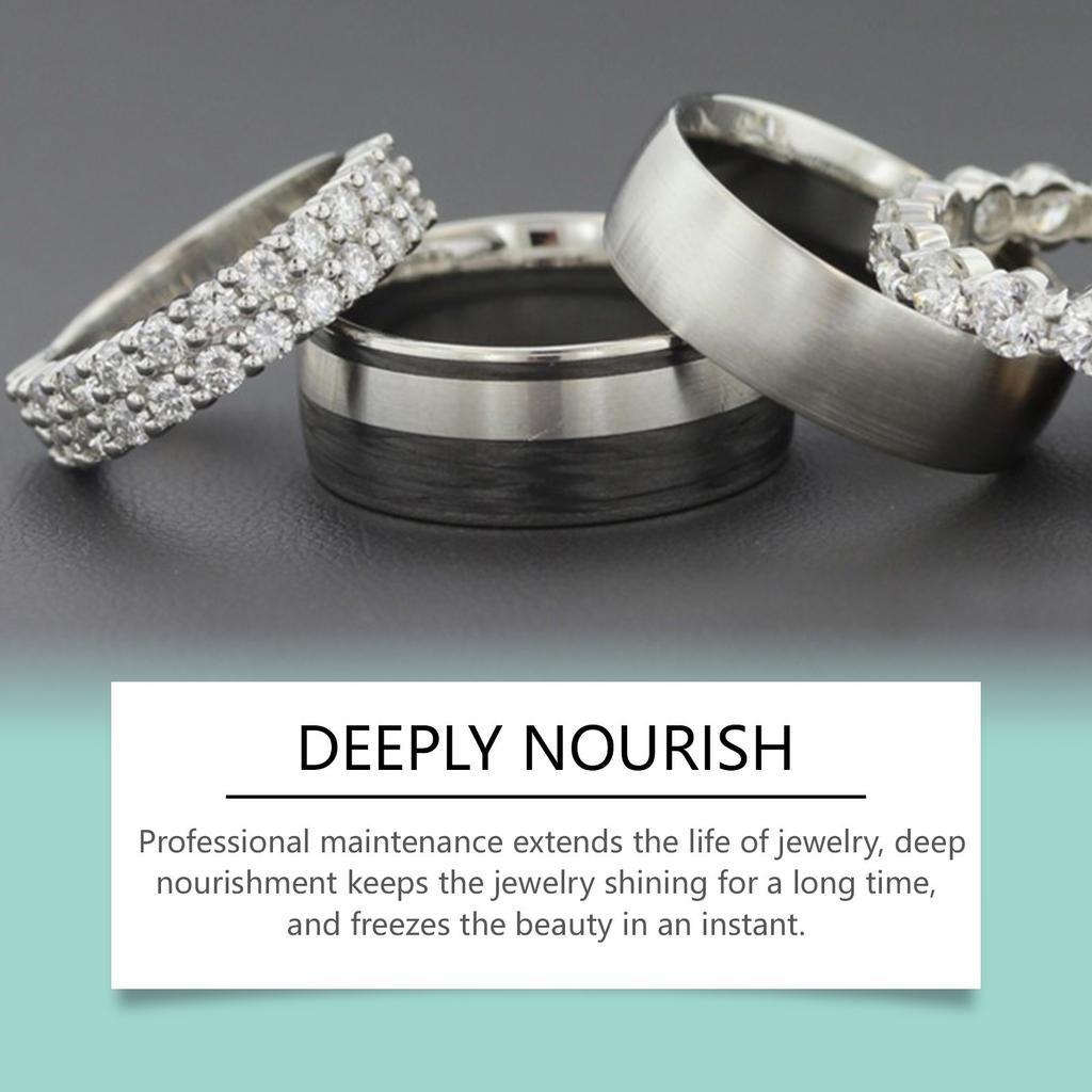 Чистящее средство для ювелирных изделий, бусины для ухода за ювелирными изделиями, чистящее средство для ухода, бриллиантовый жемчуг, средство для удаления металла, 100 мл