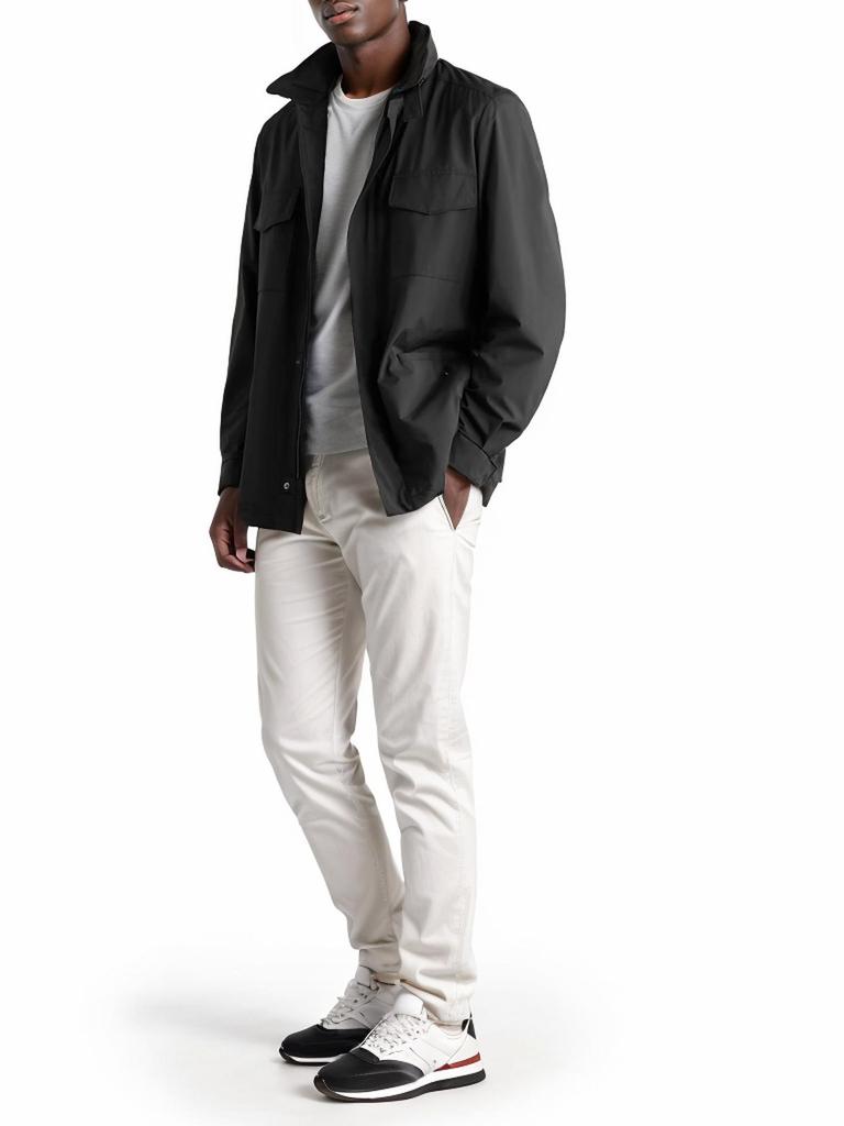 2025 Retro Multi-Pocket Men's Workwear Jacket - Loose, Casual, Cross-Season Style