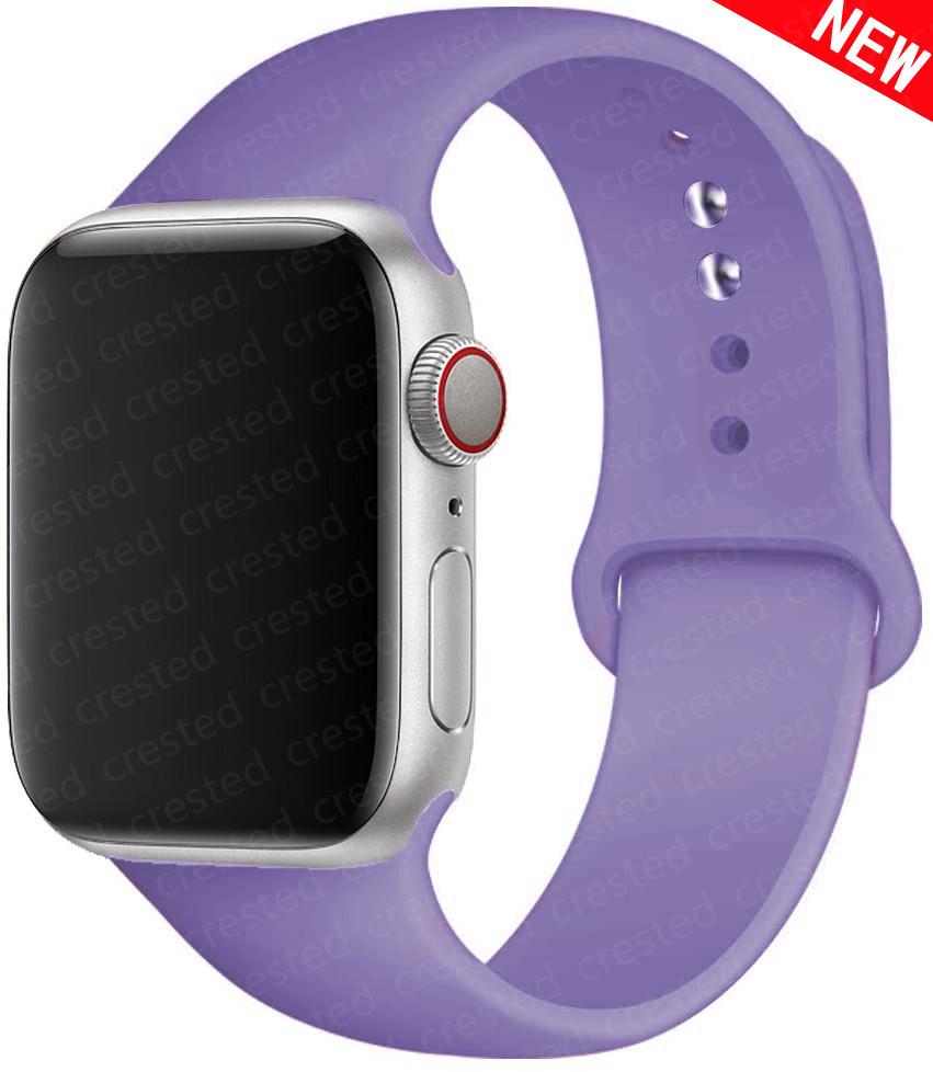 Silicone Strap For Apple Watch Band SE-10 42/46mm 44/45mm 38/40/41mm Bracelet Iwatch Serie 9 8 7 6 5 4 3 Ultra 2 49mm