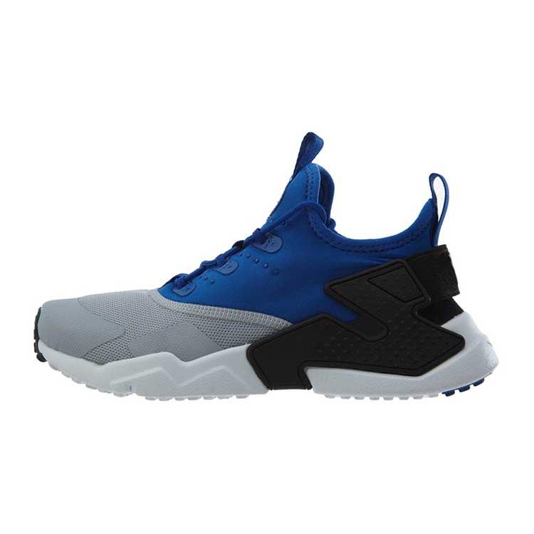 Nike Huarache Drift Fabric Cushioning Slip Resistant Abrasion Resistant Breathable Low top Running Shoes GS Blue Gray 943344-401