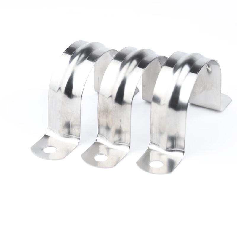 304 Stainless Steel 12mm Saddle U-Clamps (50-Pack)