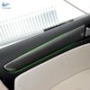 4pcs Car Interior Accessories Carbon Fiber Pattern Window Door Panel Strips Cover Trim For VW Golf 6 MK6