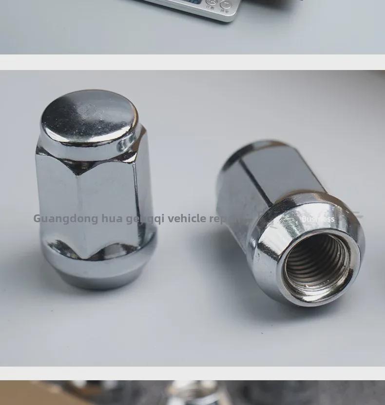 Гайка для колеса автомобильная 19 мм фланец M12*1.25/1.5/1/2-20 гайка для шин