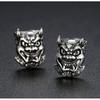 Pixiu Stud Earrings Men's Single Earrings Personality Domineering New Trend Nightclub Retro