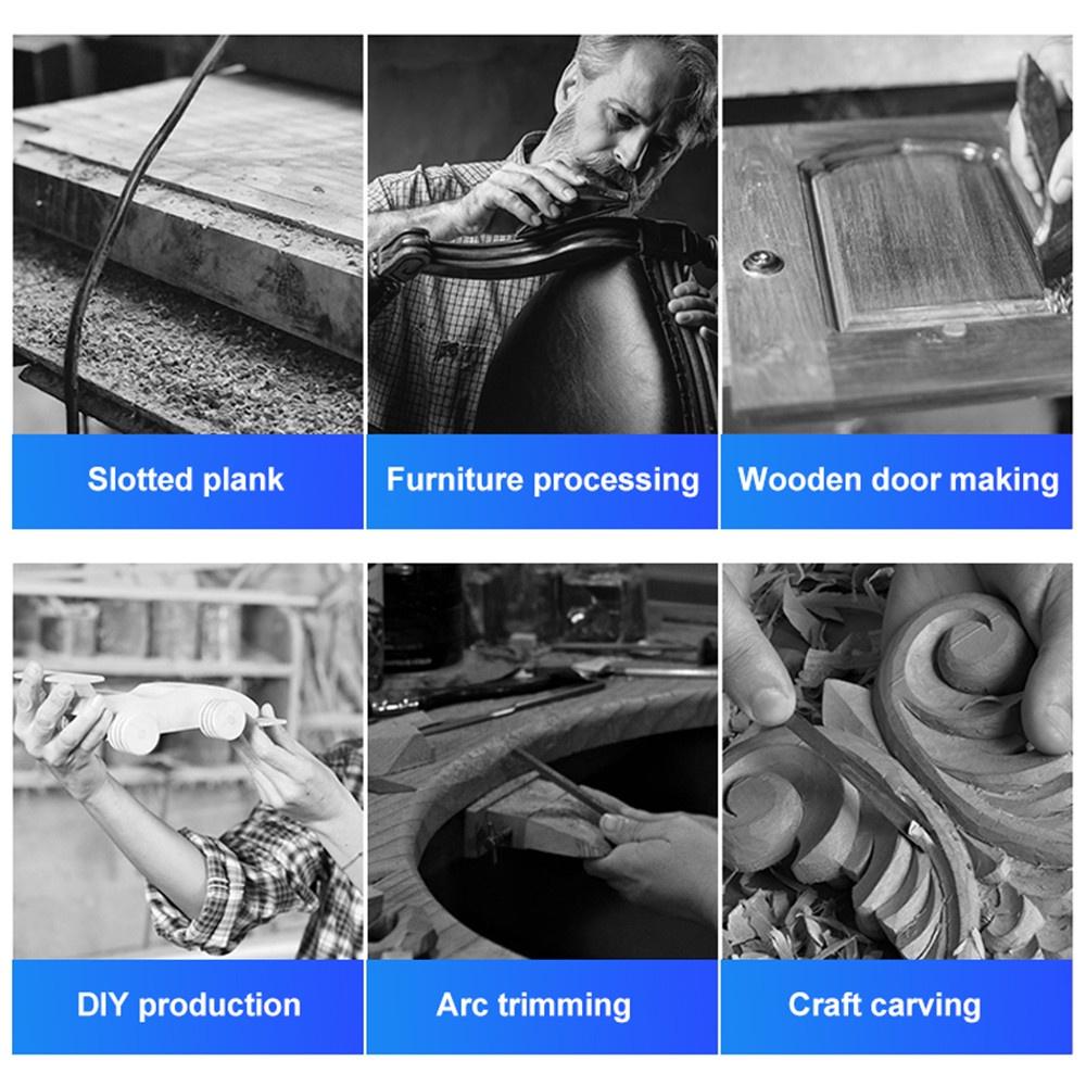 6-ступенчатый бесщеточный аккумуляторный электрический триммер, фрезерный станок по дереву, гравировальный станок, фрезерный станок по дереву для Makita 18 В