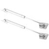 2PCS 100N Furniture Cabinet Flap Up Door Gas Spring Strut Pneumatic Lift Support Rod(Iron Head )