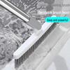 Щетка для пола с жесткой щетиной для чистки плитки в ванной комнате, проникает в углы и щели, не имеет мертвых углов, идеально подходит для пазов.