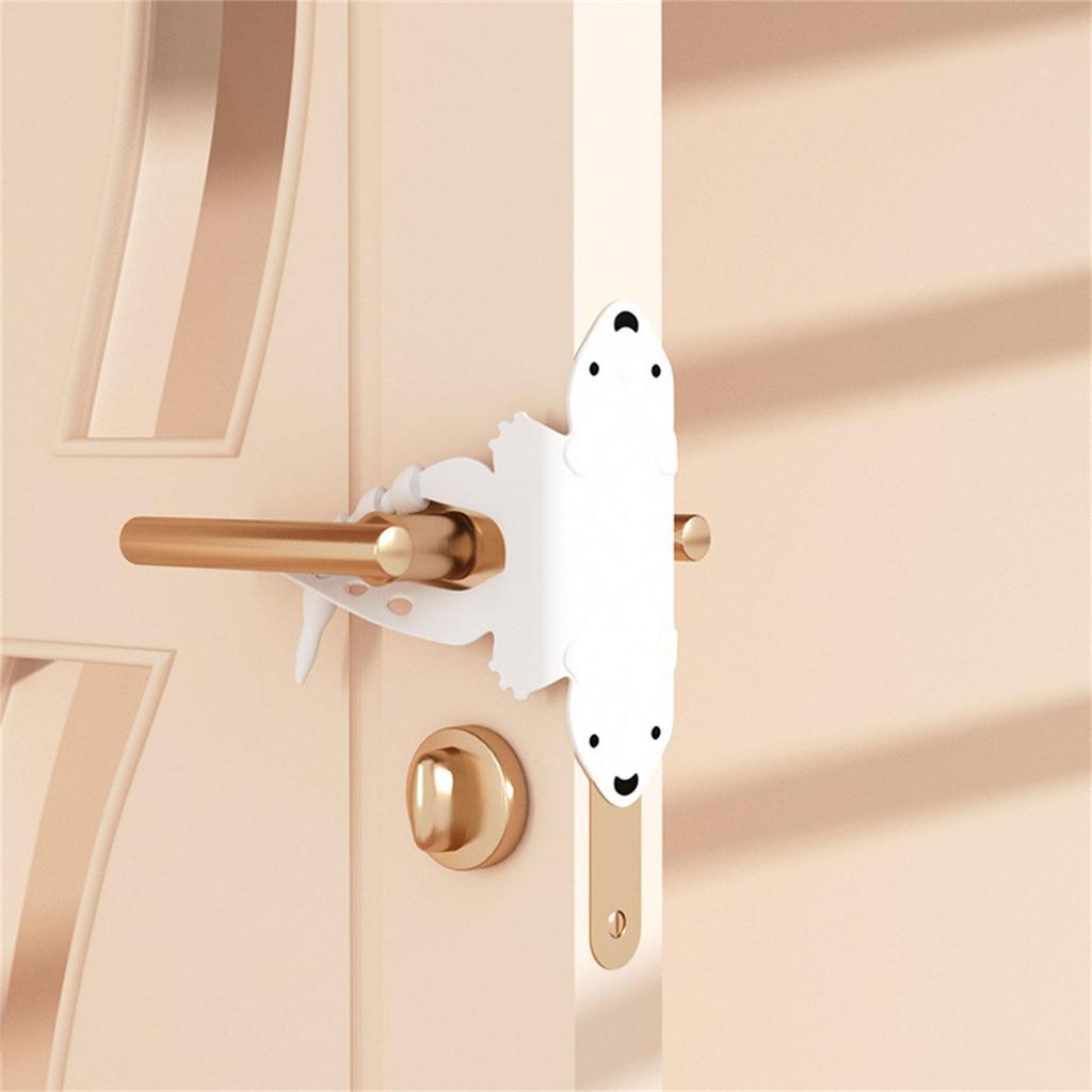 Door Silencer Quiet Cushion Padded Latch Cover Noise Reducer for Nurseries Baby Rooms & Light Sleepers Noise Control