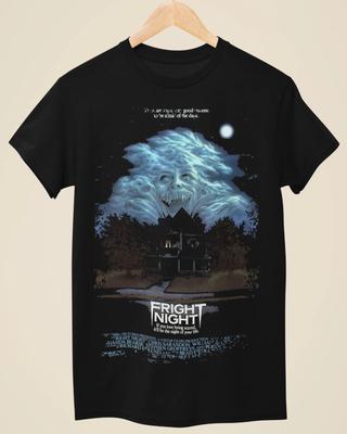 Fright Night - Movie Poster Inspired Unisex Black T-shirt Tops Tees Unisex