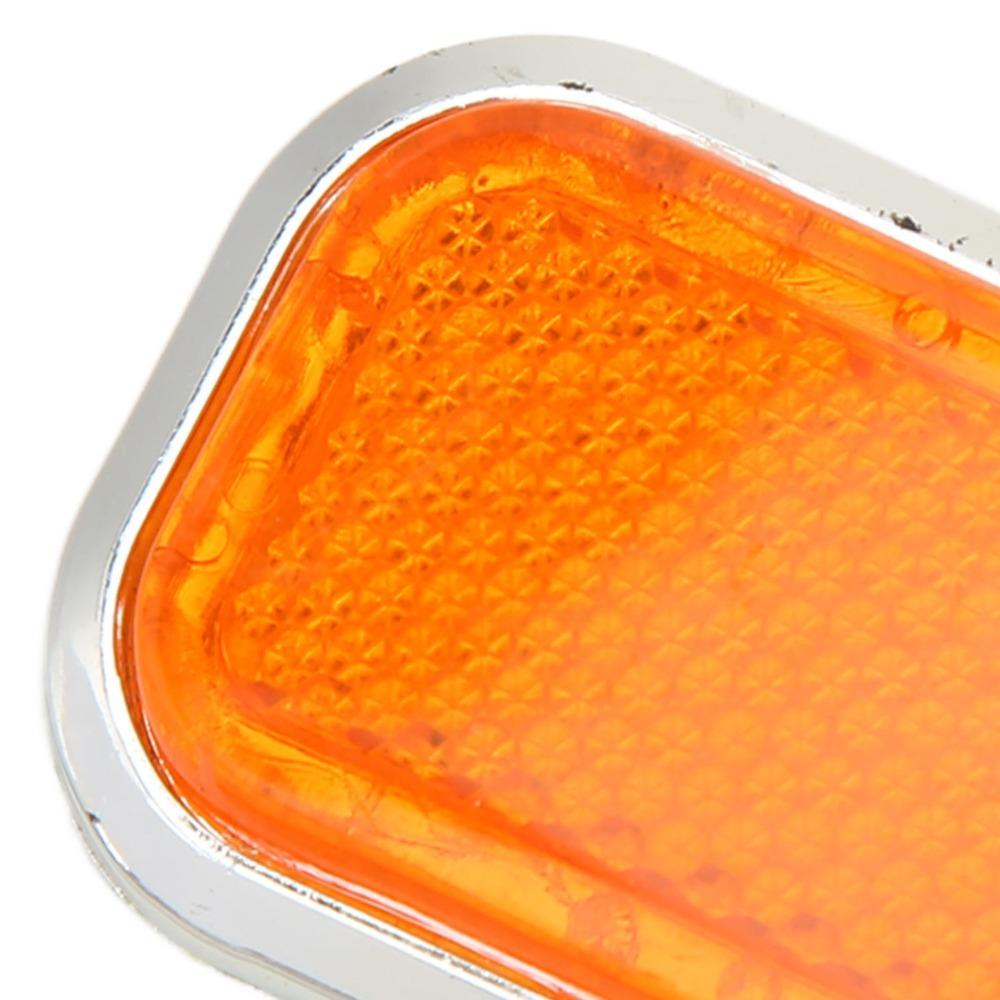 4PCS Red/Yellow Safety Reflector ABS Warning Marker Vehicle Night Safety Upgrade