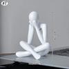 1/4PCS Nordic Light Luxury Style Abstract Figure Home Decoration Ornaments  Sitting Posture Statue Crafts Desktop Decor Artworks