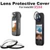 Защита объектива для Insta360 X5 X4 Высококачественный защитный экран Вращающаяся защитная крышка для Insta 360 Защитные аксессуары