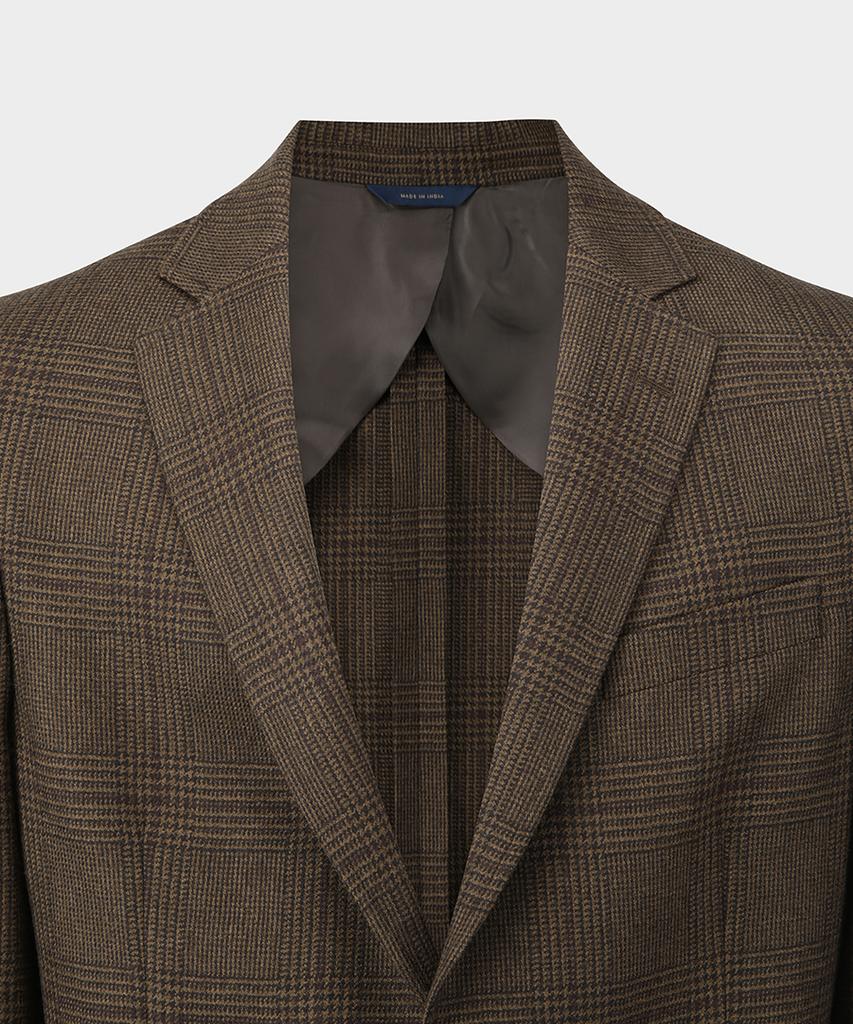 Brooks Brothers Classic Fit Tweed 2-Button Sport Coat (Brown) (Bbjsmf47124Ef)