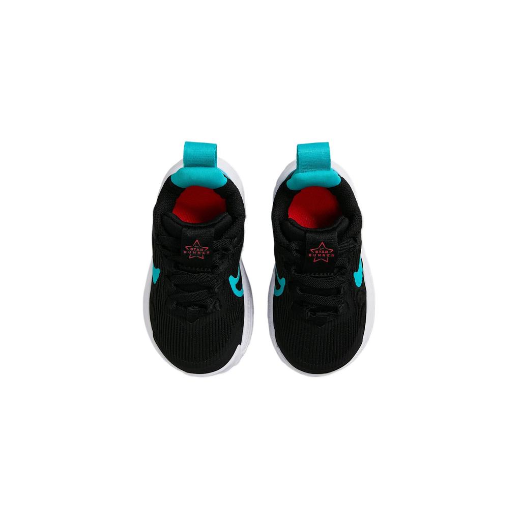 Nike Кроссовки Star Runner 4 TD Black Dusty Cactus Baby ярко-малиново-белые DX7616-009