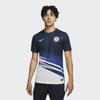 Nike Быстросохнущая тренировочная футболка Chelsea FC с круглым вырезом и короткими рукавами, мужские топы, белый, синий AO7533-101