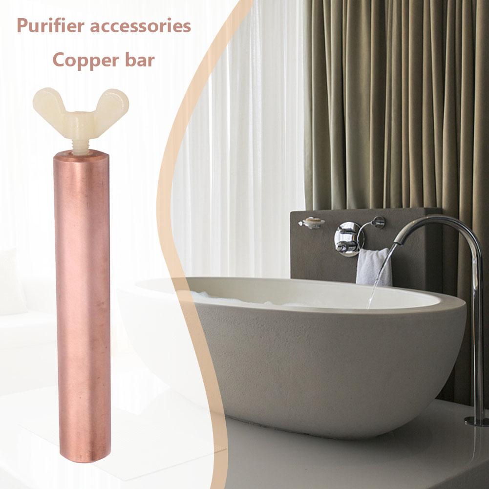 1-4PCS Solar Powered Pool Ionizer Purifier Copper Replacement Solar Copper Anode Outdoor Swimming Pools Tub Water Purifier
