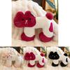 Cute Cat Plush Toy Neck Pillow With Pp Cotton Filling For Home Office Decor
