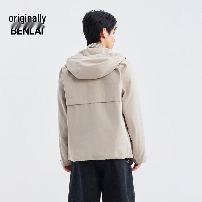 BENLAI Men's Windproof Thermal Hooded Utility Jacket