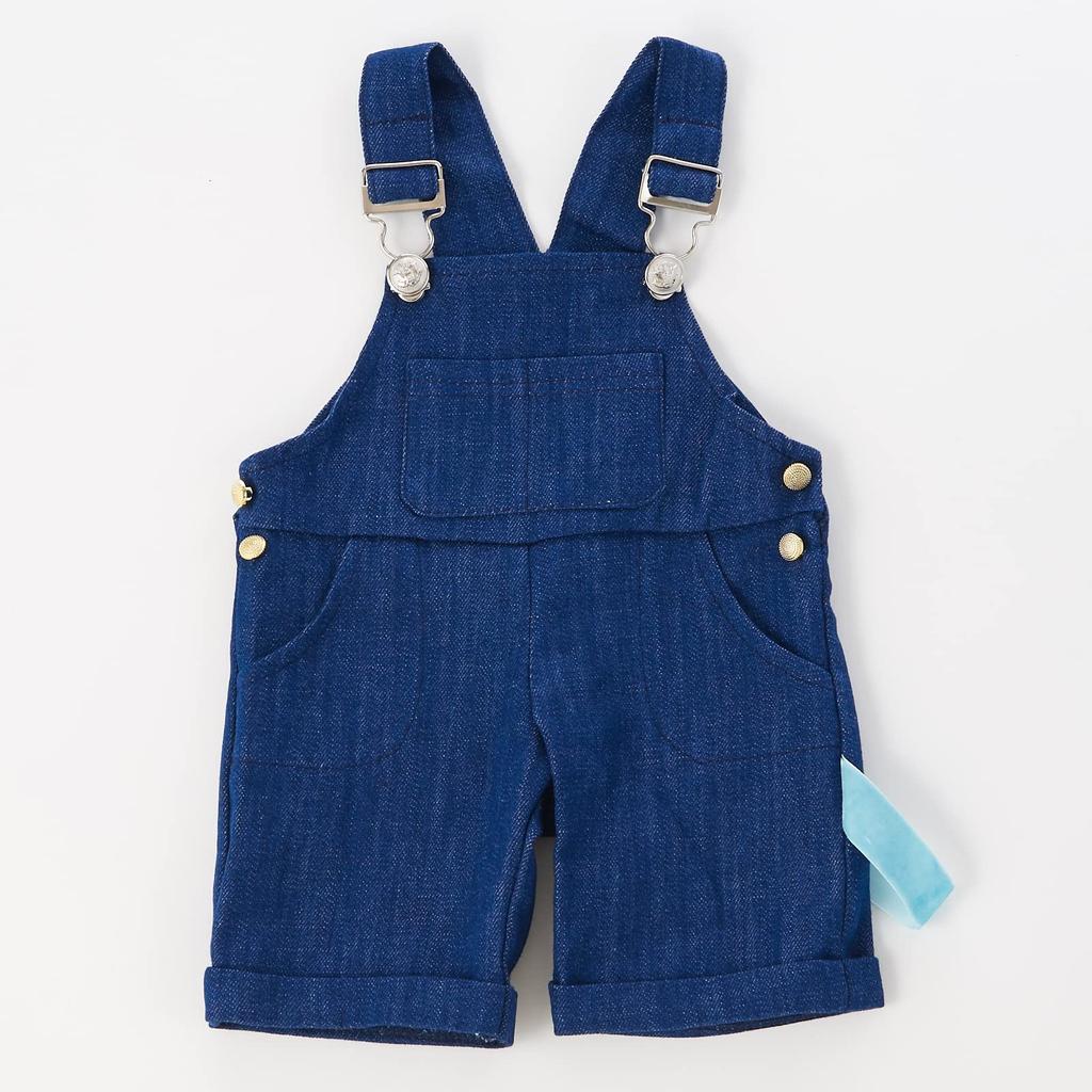 013 Координационный костюм Комбинезон Деним Темно-синий Отдельный предмет Размер S Даффи 43 см Костюм ручной работы [atelier_memory]
