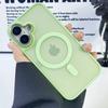 Полупрозрачный Магнитный Чехол Для Телефона Для iPhone 15 14 Pro Max 16 Plus Чехол Матовый Для Magsafe Для iPhone 16 13 12 11 Pro Max Чехлы