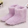 Heater Foot Shoes Winter Plush Warm Electric Slippers Feet Heated Washable Electric Shoes Warming Pad Heating Insoles