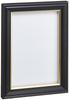 FUJICOLOR Picture Frame Portrait Frame Large Wood Black 404986 59556 [Anti-Reflective Glass]