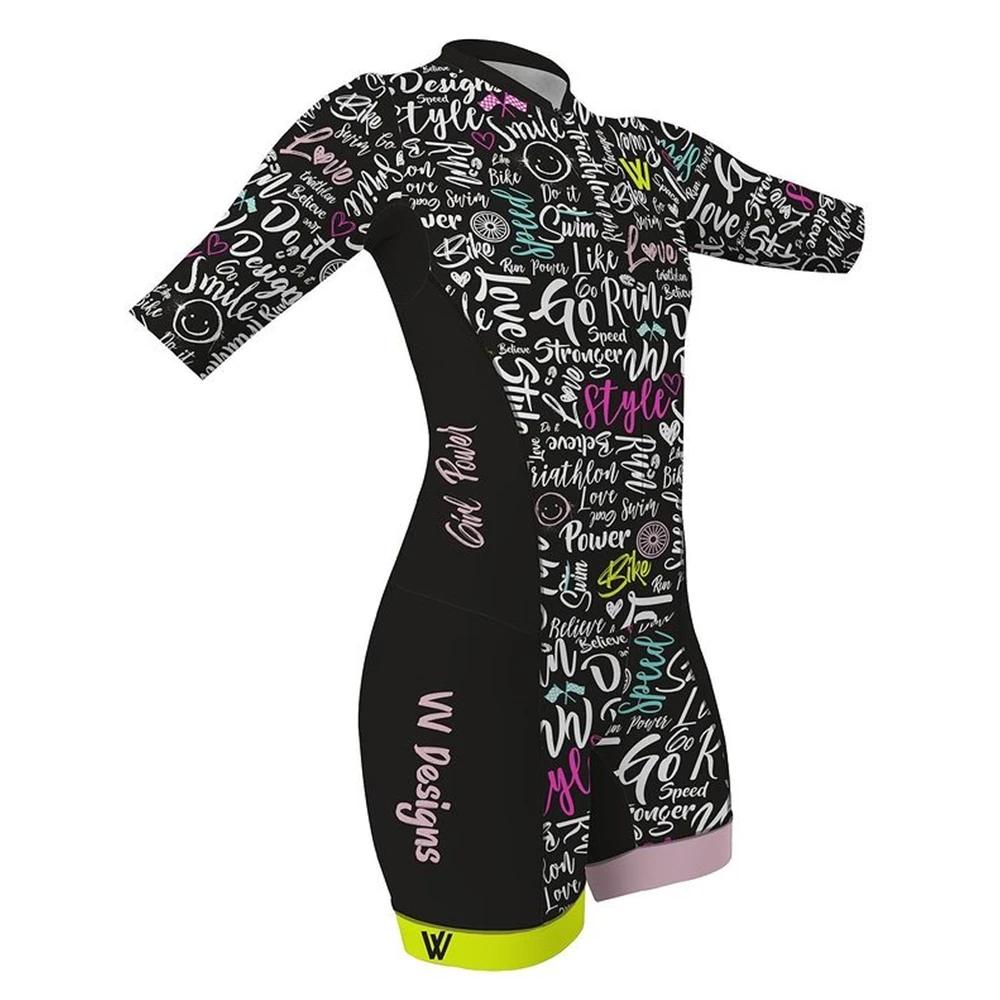 2025 Женский триатлонный велокомбинезон Летний короткий рукав Купальный костюм Индивидуальная одежда для велоспорта Комбинезон Ropa Ciclismo