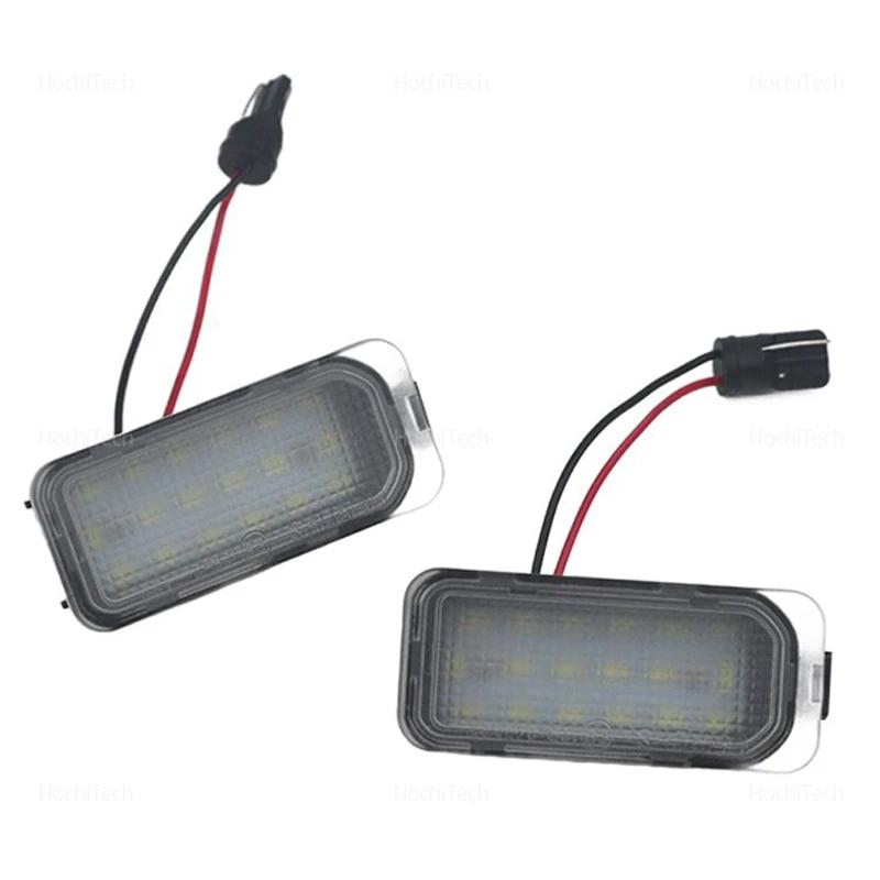 For Ford S-MAX C-MAX Focus MK2 MK3 2x Car Rear LED SMD License Number Plate Light Lamp Kuga Fiesta Mondeo