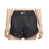 Tempo Luxe Boxing Running Elastic Solid Color Sports Casual Shorts Women Shorts Black CU3216-010