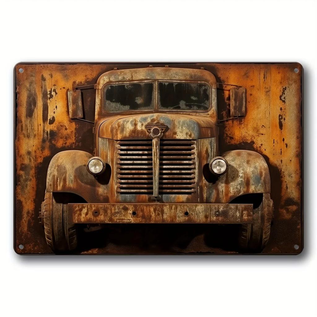 Винтажные постеры в старом стиле для грузовиков и поездов, металлические жестяные вывески, декоративные тарелки для клуба, человека, пещерного бара, отеля, кафе, Настенный декор