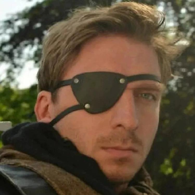 Средневековые Рыцари Пиратские Повязки на Глаз Искусственная Кожа Пиратская Повязка на Глаз Маска для Глаз Костюм Ренессанса Хэллоуин Косплей Костюмы