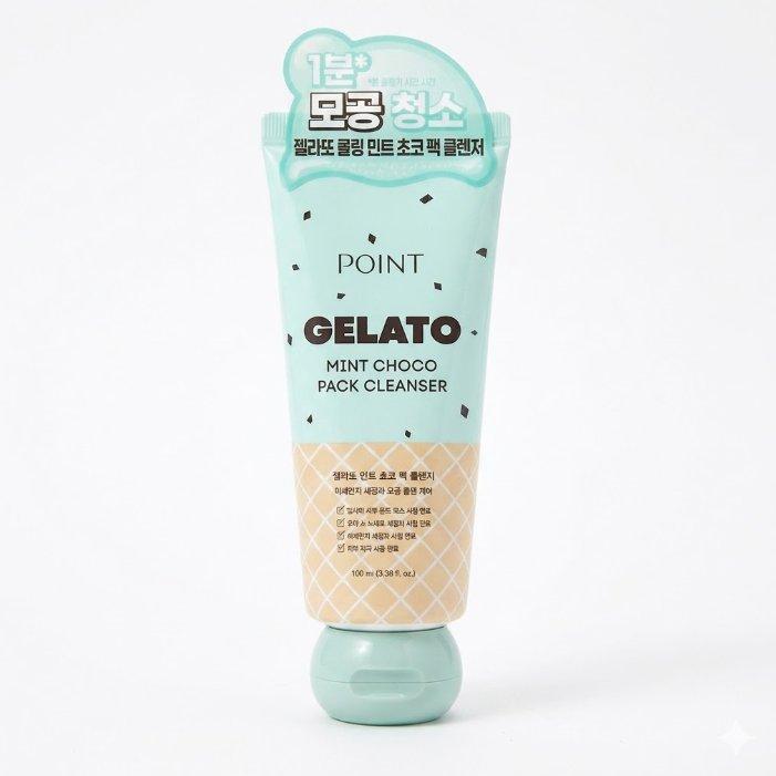 POINT Гель-очищающее средство Gelato Mint Choco Pack 100 мл