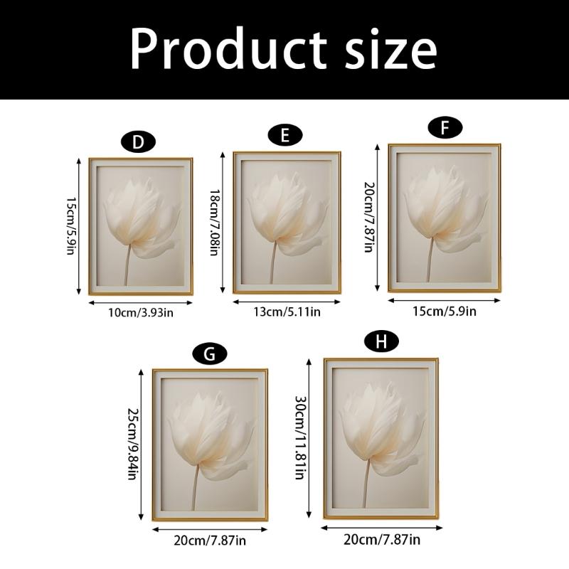 Wall Art Canvas Painting Flowers Picture Poster Unframed Ready to Hangs for Living Room Bedroom Home Decorations Gift