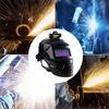 True Color Welding Helmet Automatic Dimming Welding Mask Large View Auto Darkening Facemask for Arc Welder Grinding Cutting Tool