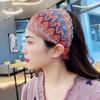 Sweet Wide Side Mesh For Girls Wash Face Women Hairbands Korean Head Wrap Lace Headband Leaves