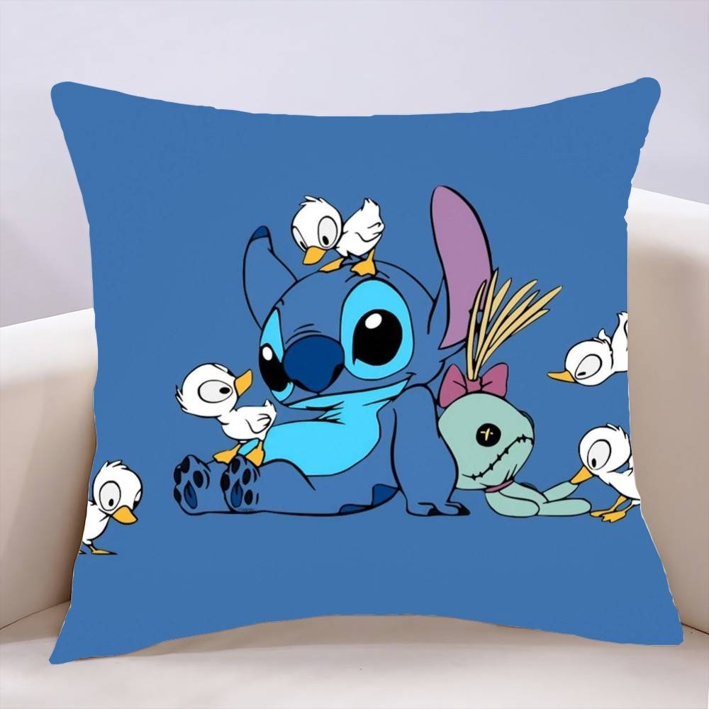 L-Lilo Мультфильмы-Стичи Наволочка Чехол для подушки Мягкий Милый Наволочка для диванной подушки Для машины Наволочка Полиэстер С молнией