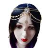 Женские стразы Головной убор Кристалл Свадебная повязка на голову Кисточка Цепочка для волос Подвеска на лоб Головной убор