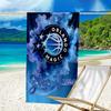 Custom Name Beach Towel Orlando Basketball Team Beach Towel, Soft Microfiber, Gift for Her/Him, Birthday, for Pool, Beach, Travel, Fan Gifts
