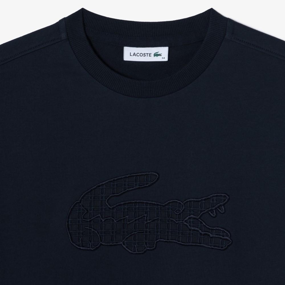 [Lacoste] Women's Lace Croc T-shirt TF600E-56G166