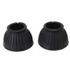 1 Pair Horse Bell Boots Comfortable Rubber Bell Boots Equine Hoof Protector for Riding Training Equestrian Supplies S
