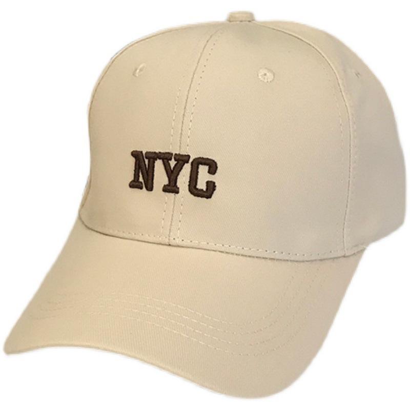 Hats Men's and Women's ins Summer Four Seasons Fashion Versatile Cotton Baseball Cap Sun Hat Sunscreen Sports Cap