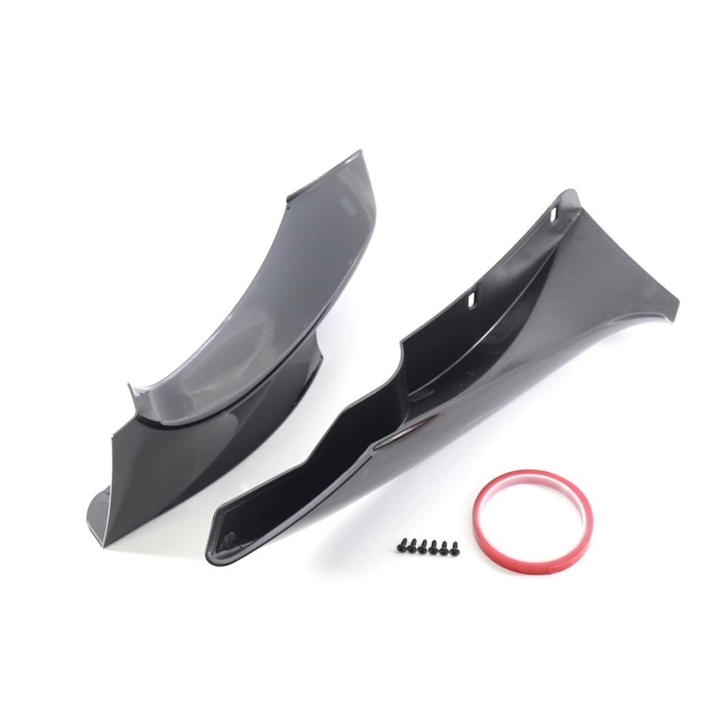 Глянцевая черная боковая накладка на передний бампер для BMW 3-й серии E92 E93 LCI M-Tech 2010-2013 Противотуманная фара Воздухозаборник