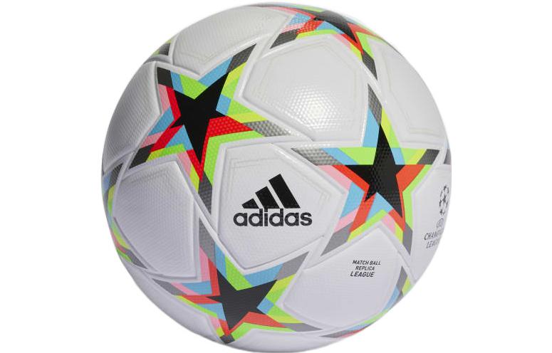 adidas Футбольный мяч размера 5, ПУ, унисекс, яркий ослепительный цвет HE3771