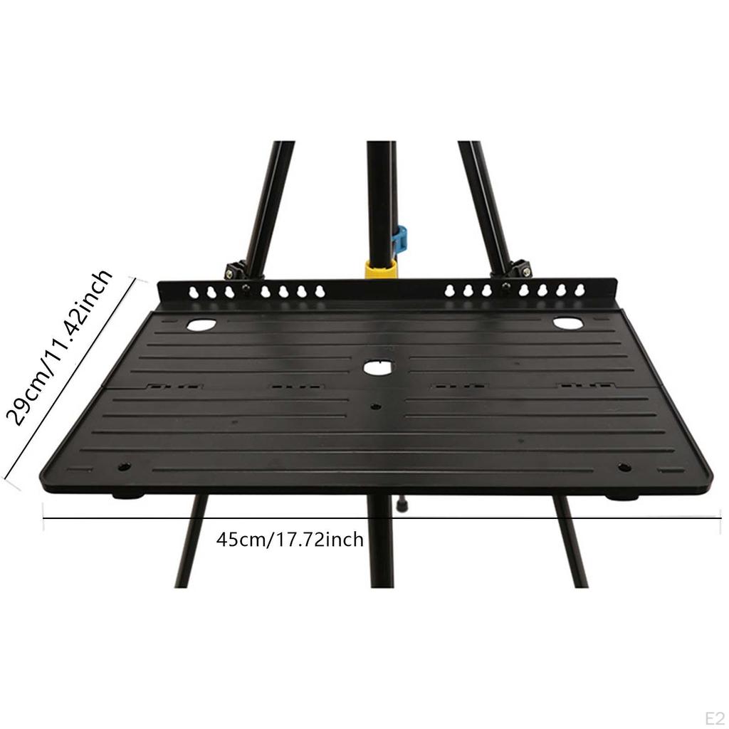Paints Storage Tray Painting Stand Practical Portable Adjustable Easel Attachment Paintbrush