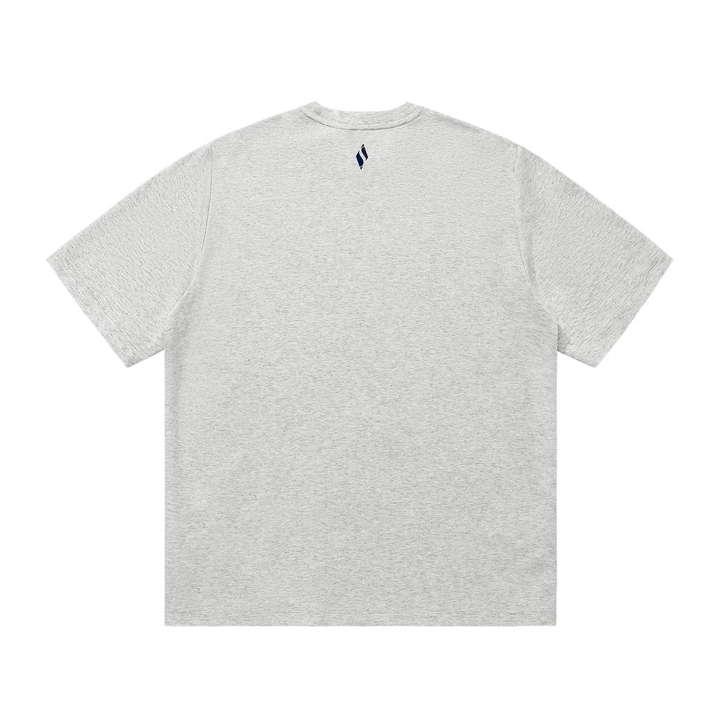 Skechers Elegant Diamond Collection T Shirt Unisex Light Heather Gray L225U166-0248