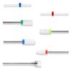 7 PCS /Box Electric Nail Files Nail Drill Bits Set Tungsten Steel Alloy Set Safety Polishing Grinding Heads Manicure Pedicure Tools