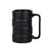 500ml Ceramic Cup Creative Large Capacity Novelty Mug Tire Shaped Cup Office Home Coffee Breakfast Mug Creative Handle Drinkware