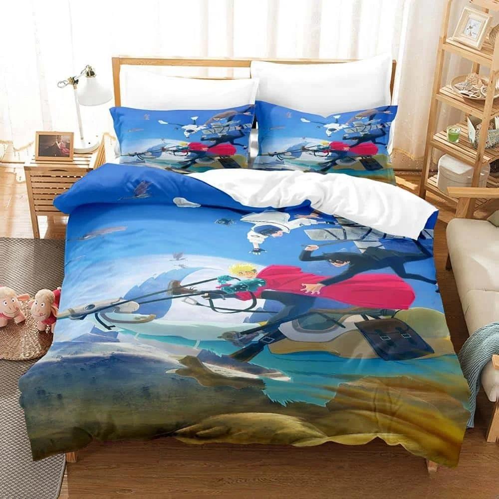 3D аниме TRIGUN STAMPEDE комплект постельного белья односпальный двуспальный двуспальный двуспальный комплект для взрослых и детей спальня пододеяльник наборы домашний текстиль