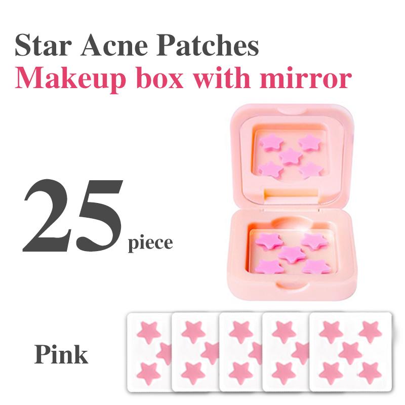 A Waterproof Skin Care Facial Acne Pimple Patch Hydrocolloid Pimple Master Patches Customized Shape Colorful Stars Acne Patches